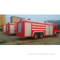 Howo fire fighting truck 6x4 drive 10t